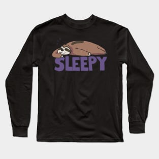 Sleepy Sloth Long Sleeve T-Shirt